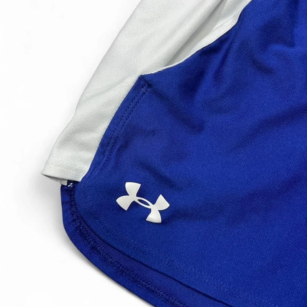 Under Armour Royal Blue White Shorts Women's Small Activewear‎ Fitness